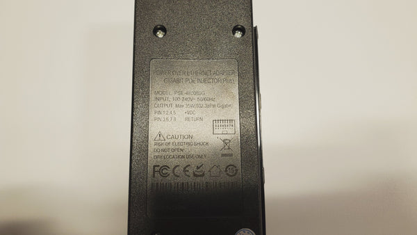 PoE+ Injector - 30w - 802.3af/at Gigabit